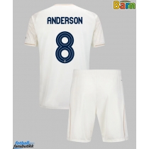Nottingham Forest Elliot Anderson #8 Bortedraktsett Barn 2025-26 Kortermet (+ Korte bukser)